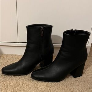 Primark Sleek Black Ankle Booties